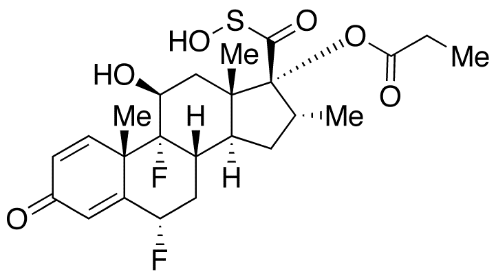 Fluticasone 17β-Carbonylsulfenic Acid 17-Propionate