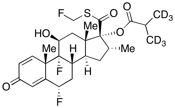 Fluticasone 21-Isobutyrate-d6