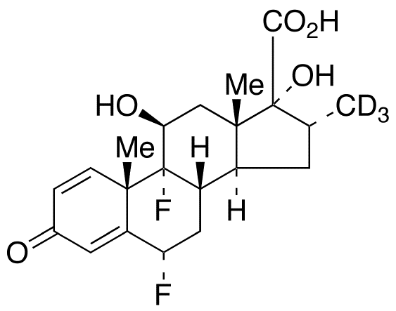 Fluticasone-d3 17β-Carboxylic Acid