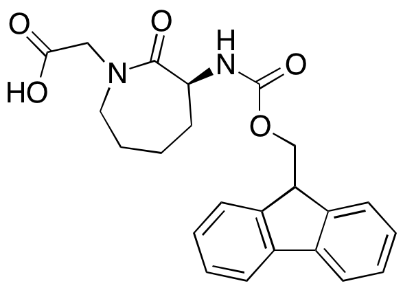 Fmoc-(3S)-3-amino-1-carboxymethylcaprolactame