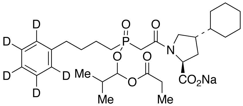 Fosinopril-d5 Sodium Salt