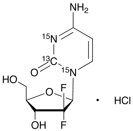 Gemcitabine-13C,15N2 Hydrochloride