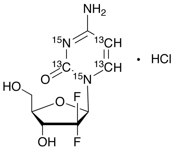 Gemcitabine-13C3,15N2 Hydrochloride