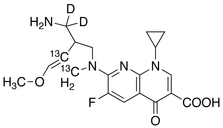 Gemifloxacin-13C2,d2