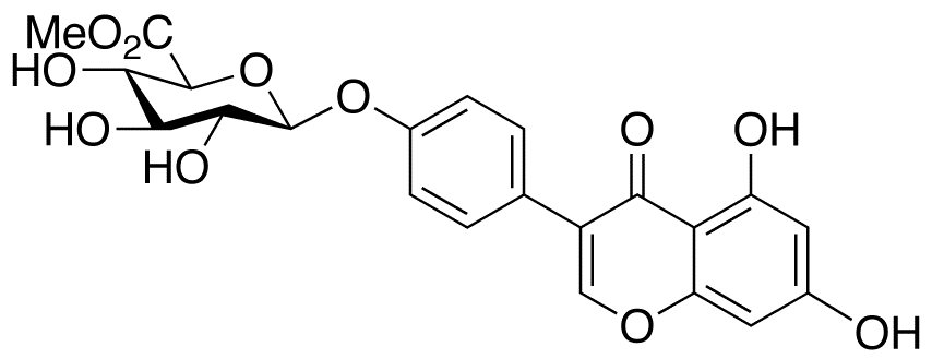 Genistein 4’-β-D-Glucuronide Methyl Ester