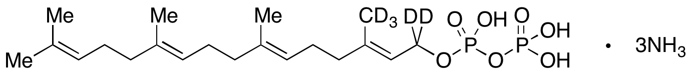 Geranylgeranyl Pyrophosphate-d5 Triammonium Salt