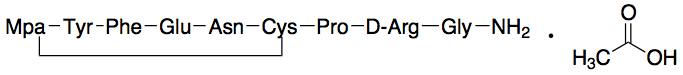 Glu(4)-Desmopressin Acetate Salt