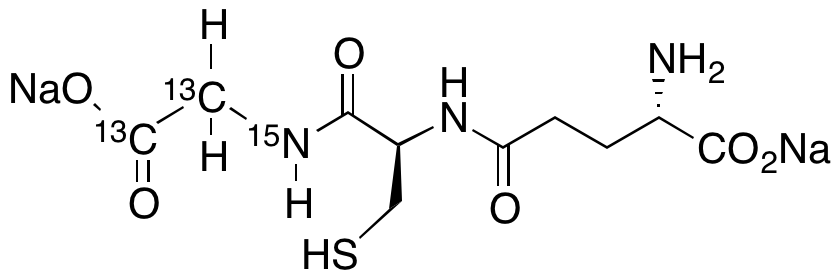 Glutathione (glycine-13C2,15N) Disodium Salt