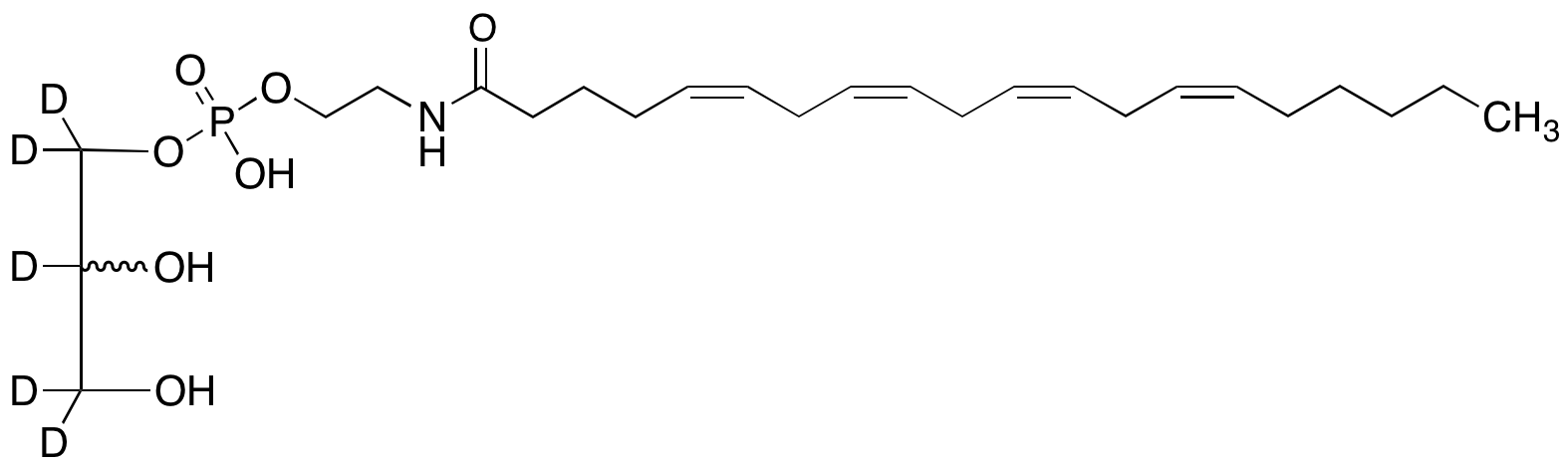 Glycerophospho-N-Arachidonoyl Ethanolamine-d5