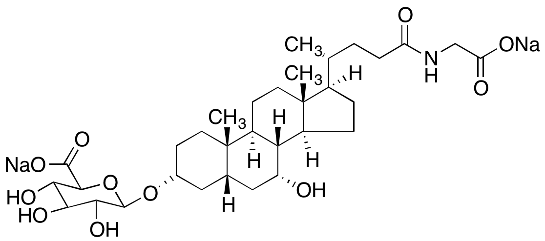 Glycochenodeoxycholic Acid-3-O-β-glucuronide Disodium Salt