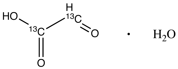 Glyoxylic Acid-13C2 Monohydrate