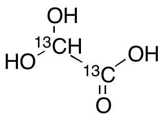 Glyoxylic Acid Hydrate-13C2