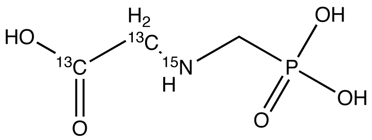 Glyphosate-13C2,15N