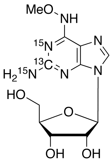 Guanosine-13C,15N2 6-(O-Methyloxime)