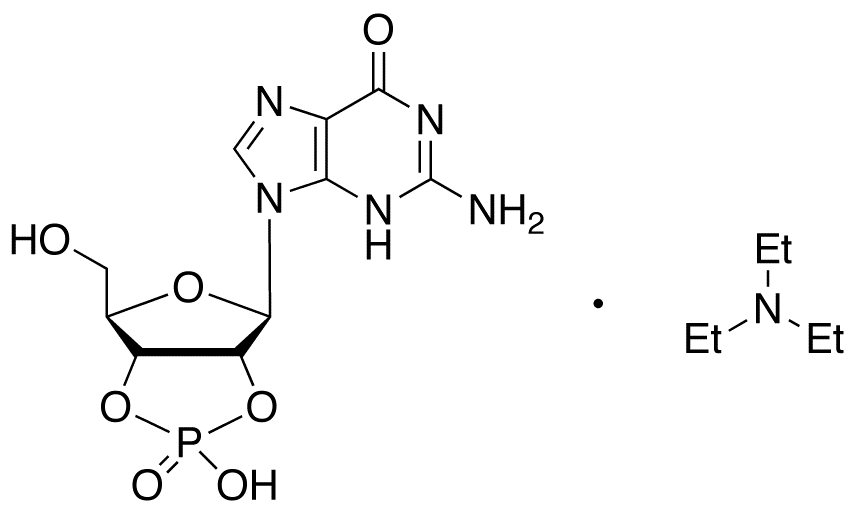 Guanosine 2’,3’-Cyclic Monophosphate Triethylamine Salt