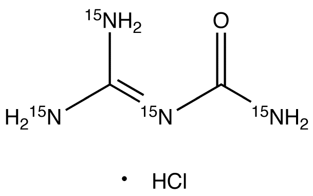 Guanyl Urea-15N4 Hydrochloride