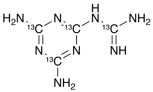 Guanylmelamine-13C4