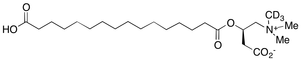 Hexadecanedioic Acid Mono-L-carnitine-d3 Ester Chloride