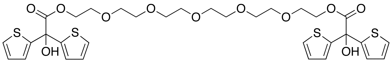 Hexaethylene Glycol Di-(α,α-Di(2-thienyl)glycolate)