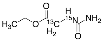 Hydantoic Acid-13C,15N Ethyl Ester