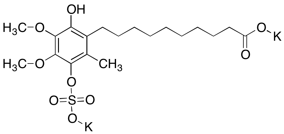 Hydro Idebenone 4-O-Sulfate Dipotassium Salt