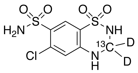 Hydrochlorothiazide-13C,d2