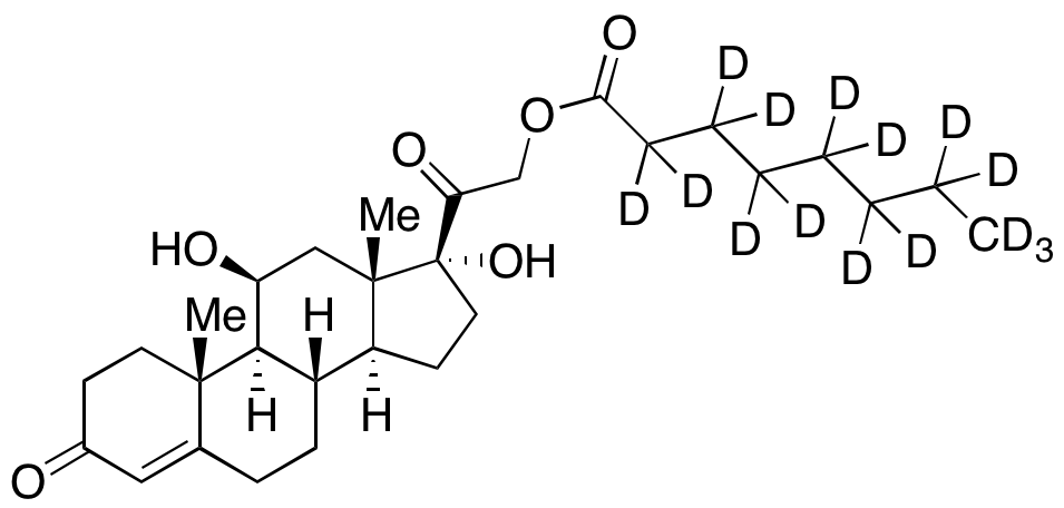 Hydrocortisone 21-Octanoate-d15