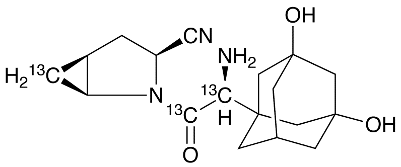 Hydroxy Saxagliptin-13C3