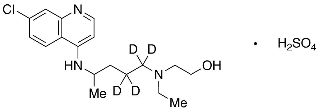 Hydroxychloroquine-d4 Sulfate