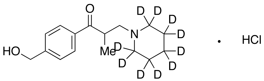 Hydroxymethyl Tolperisone-d10 Hydrochloride