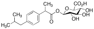 Ibuprofen Acyl-β-D-glucuronide (mixture of diastereomers)