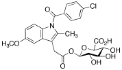 Indomethacin Acyl-β-D-glucuronide