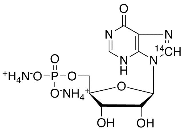 Inosine 5’-Monophosphate, Diammonium Salt, [8-14C]