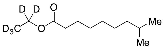 Isocapric Acid Ethyl-d5 Ester