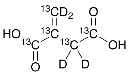 Itaconic Acid-13C5,d4