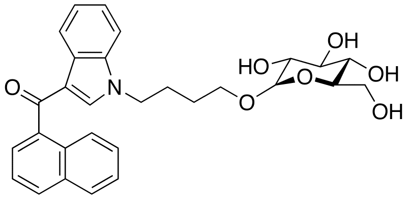 JWH 073 N-(4-Hydroxybutyl) β-D-Glucuronide