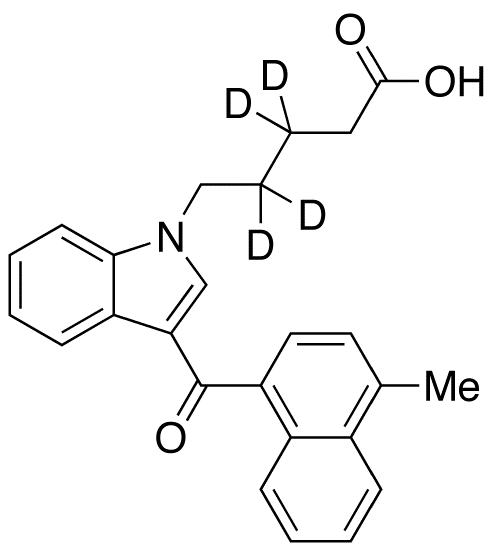 JWH-122 N-Pentanoic Acid-d4