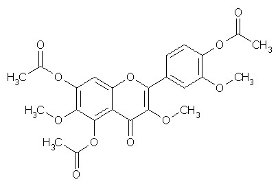 Jaceidin triacetate