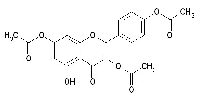 Kaempferol 3,4,7-triacetate