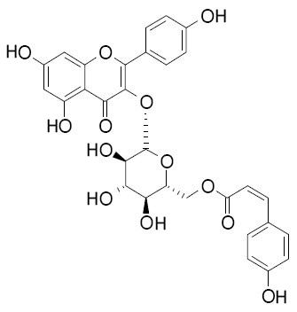 Kaempferol-3-O-(6’-O-cis-coumaryl) glucoside