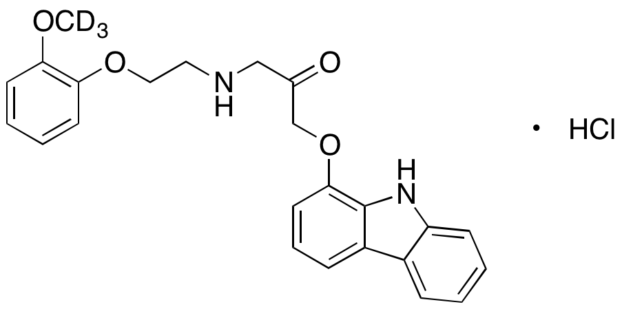 Keto Carvedilol-d3 Hydrochloride