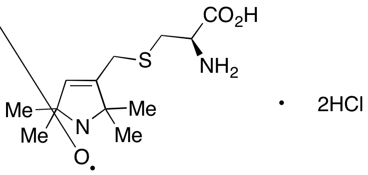 L-2-Amino-3-[thiomethyl-1-(1-oxyl-2,2,5,5-tetramethyl-3 -pyrrolin-3-yl)]propanoic Acid Dihydrochloride