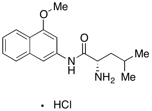 L-Leucine 4-methoxy-β-naphthylamide Hydrochloride