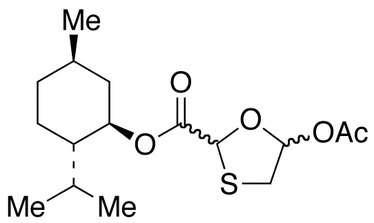 L-Menthol-5-(acetyloxy)-1,3-oxathiolane-2-carboxylate