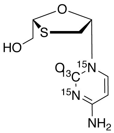 Lamivudine-15N2,13C
