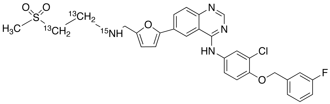 Lapatinib-13C2,15N