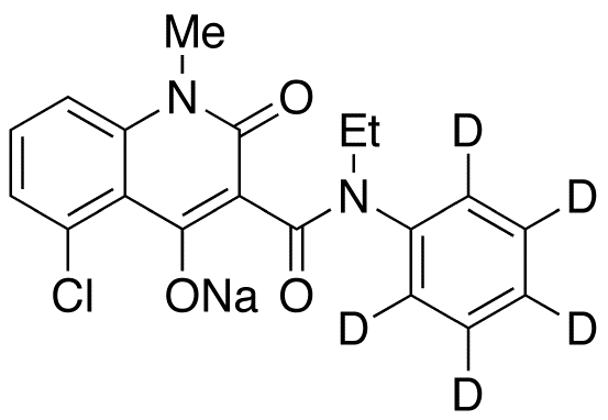 Laquinimod-d5 Sodium Salt