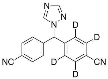 Letrozole-d4 (major)