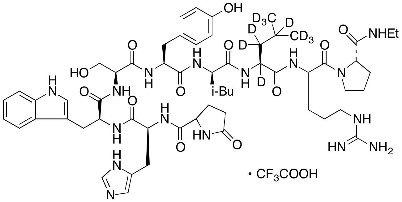 Leuprolide-d10 Trifluoroacetic Acid Salt