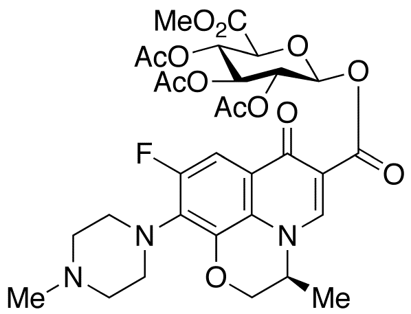 Levofloxacin Acyl-2,3,4-tri-O-acetyl-β-D-glucuronide Methyl Ester